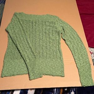 Green sweater